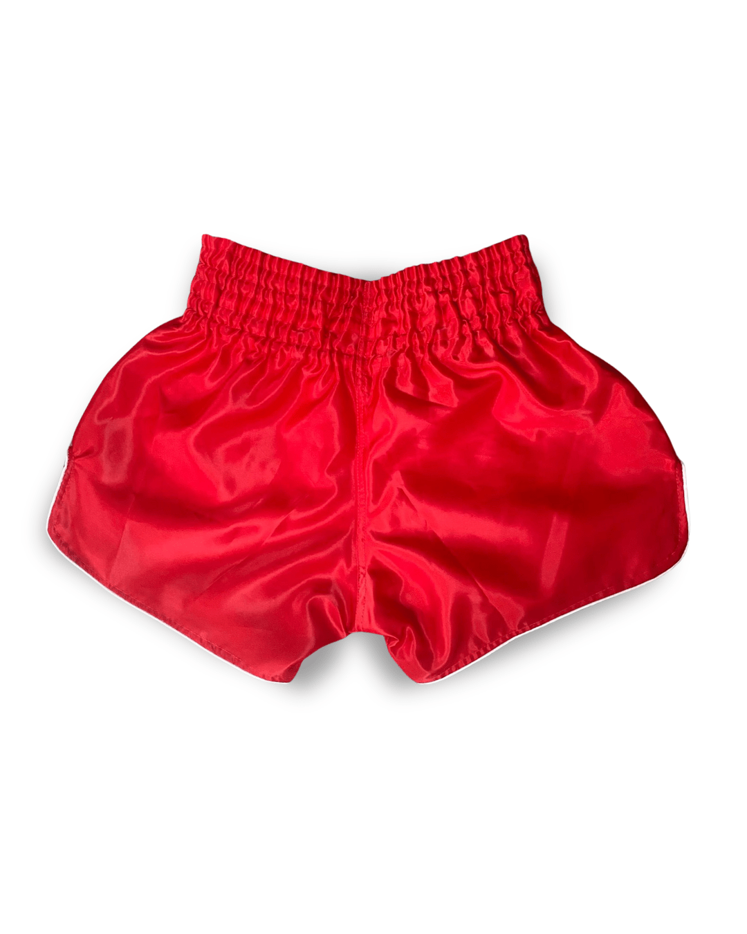 Red 9th Limb “Don’t Blink” Muay Thai Shorts – Satin Fightwear - 9thLimbHQFightwear